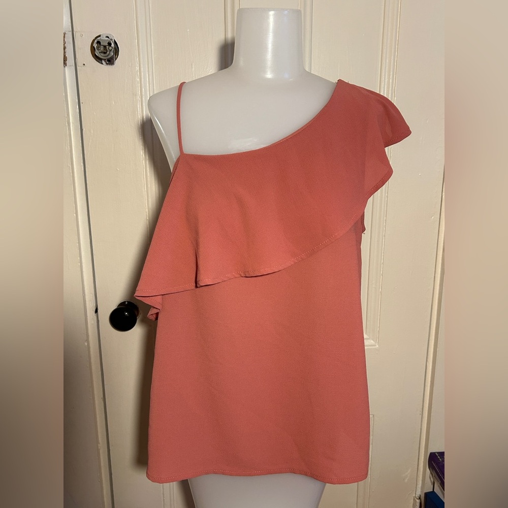 Mauvy Pink One-Shoulder Rop